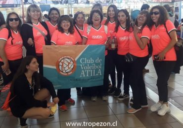 El Club Deportivo de Voleibol Atila, de Pudahuel, participará en torneo internacional en Paraguay