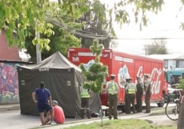 Por atropello de camión, muere joven madre en Pudahuel
