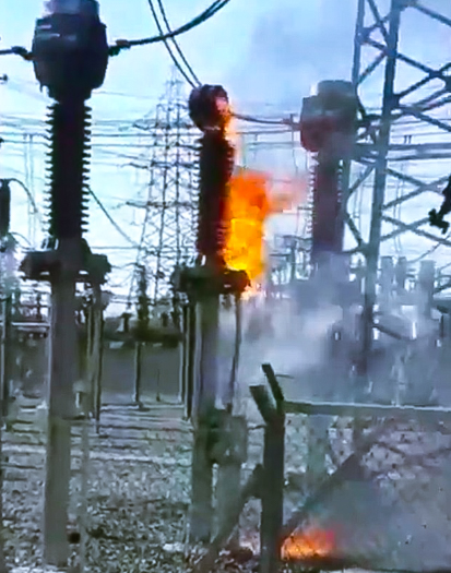 160 mil usuarios quedan sin energía por explosión al interior de estación eléctrica en Cerro Navia