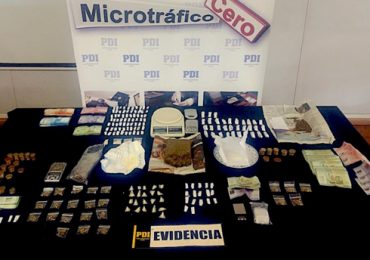 Tres detenidos por la PDI por tráfico de drogas en Pudahuel