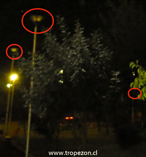 Más de tres meses de noches a oscuras para plaza pública en Pudahuel
