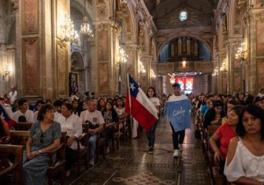 Jóvenes chilenos que se reunirán con el Papa  Francisco celebraron tradicional misa de envió
