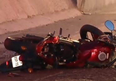 Muere conductor de moto en accidente de tránsito en Pudahuel