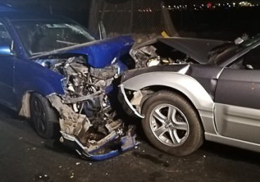 Persecución policial termina en choque en Pudahuel