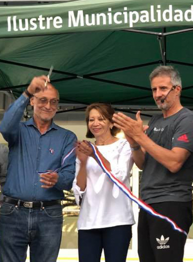 Remodelación de gimnasio municipal es inaugurada en Pudahuel