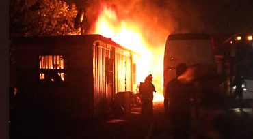 Incendio de bodega causa expectación en la comunidad de Pudahuel