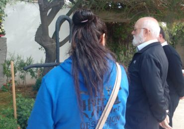 Administrador apostólico de Santiago oró en tumba del obispo de los pobres, en Pudahuel