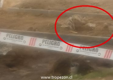 Osamenta humana es hallada envuelta en bolsas de nailon en Pudahuel