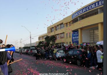 Continúa huelga legal de trabajadores de la escuela Lincoln College de Pudahuel
