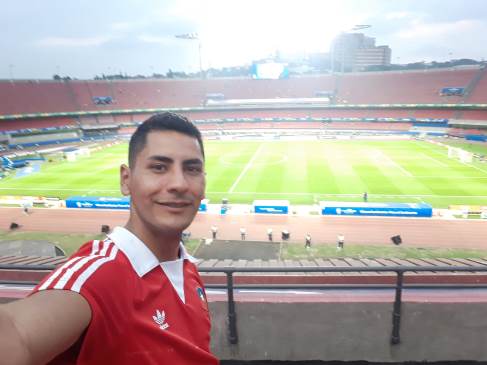 “La mejor experiencia de mi vida”: Pudahuelino hace patria siguiendo a La Roja en Brasil