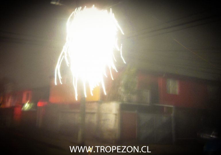 Explosión y quema de cables eléctricos genera preocupación en vecinos de Pudahuel