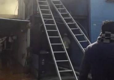 Bombero fue duramente agredido durante incendio en Pudahuel sur