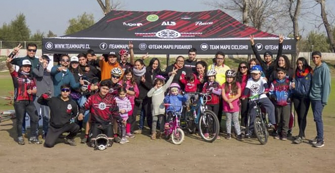 Con éxito se realiza taller de Mountain Bike a cargo de Team Mapu Pudahuel