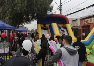 Unión Comunal de Comités de Allegado celebra el día del niño en Pudahuel