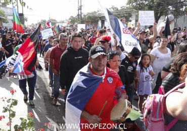 Estallido social: Cerca de mil pudahuelinos marcharon y expresaron su descontento
