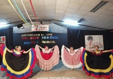 El Centro Cultural y Folklórico Araucaria de Pudahuel celebra su décimo aniversario