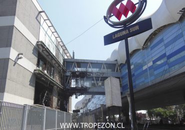 Fuerte explosión al interior de metros Laguna Sur alertó a vecinos en Pudahuel