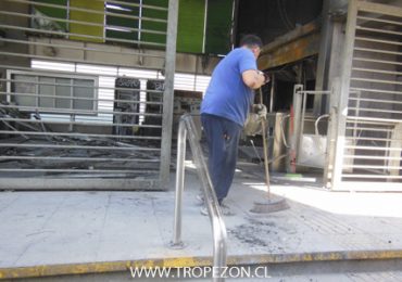 Comienzan las reparaciones de la estación Metro Laguna sur en Pudahuel