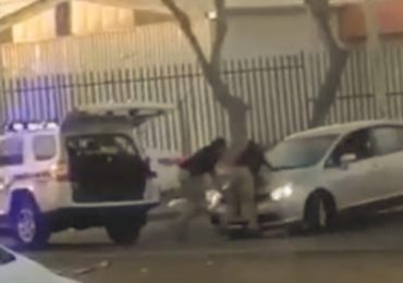 Funcionaria PDI es baleada y atropella durante operativo policial por saqueo en Pudahuel