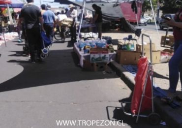Ferias libres en Pudahuel norte funcionan con disminución de comerciantes