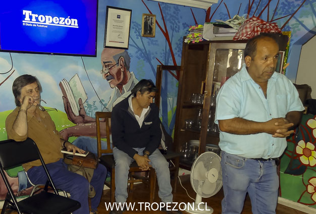 Tropezón realiza tercer conversatorio con vecinos y comerciantes de feria libres de Pudahuel