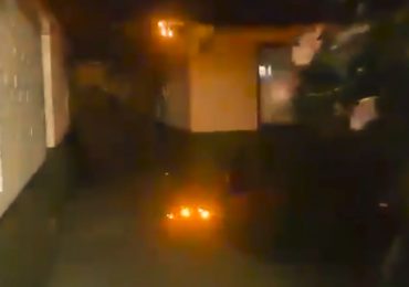 Manifestantes atacaron comisaría en el sector sur de Pudahuel