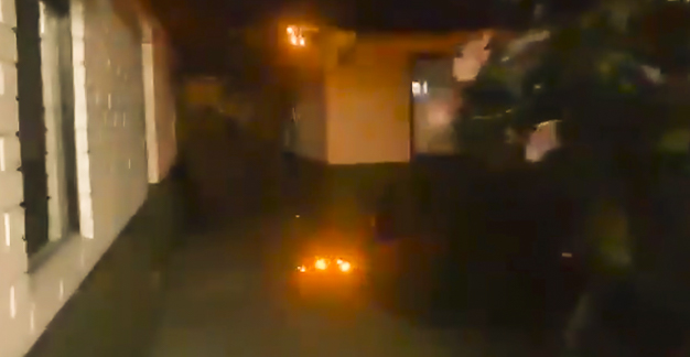 Manifestantes atacaron comisaría en el sector sur de Pudahuel