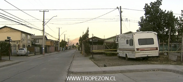 Muere hombre al ingresar a robar a casa rodante en Pudahuel