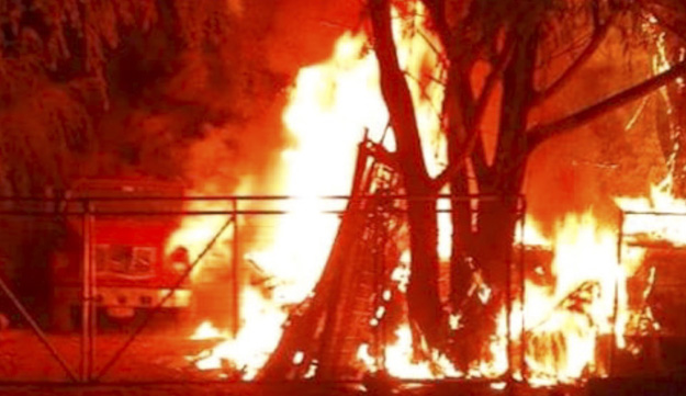 Incendio destruye camión y acopio de materiales en Pudahuel rural