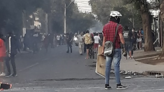 Joven acusa actuar desmedido de Carabineros en enfrentamiento de ayer en Pudahuel sur