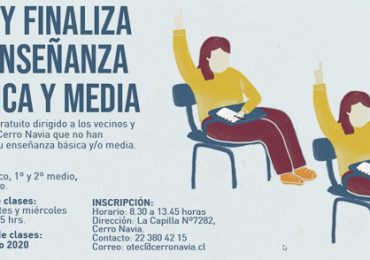 Cerro Navia da oportunidad a vecinos para terminar enseñanza media y básica