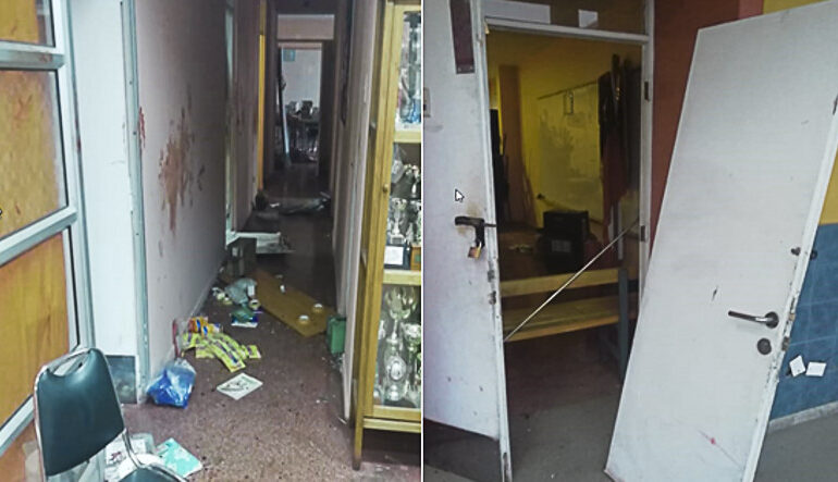 Detienen infraganti a sujeto que entró a robar a escuela Estrella de Chile en Pudahuel