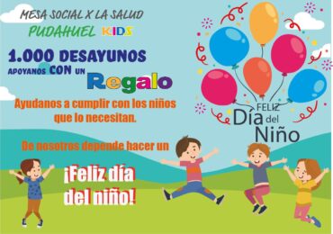 Mesa Social por la Salud en Pudahuel inicia campaña para repartir 1000 desayunos y juguetes en el día del niño