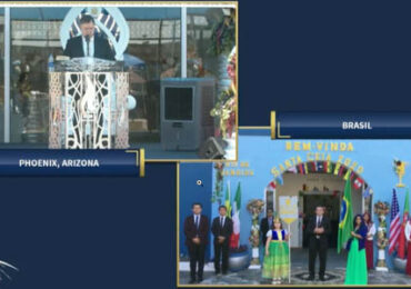 Iglesia Luz del Mundo con sede en Pudahuel realiza ceremonia de bienvenida de gran evento internacional