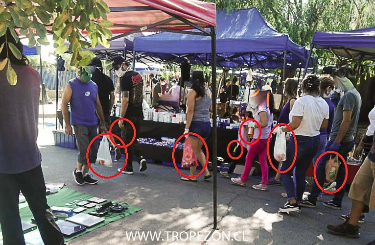 Desde hoy se prohíbe la entrega de bolsas plácticas en negocios, ferias y persas de Pudahuel y Cerro Navia