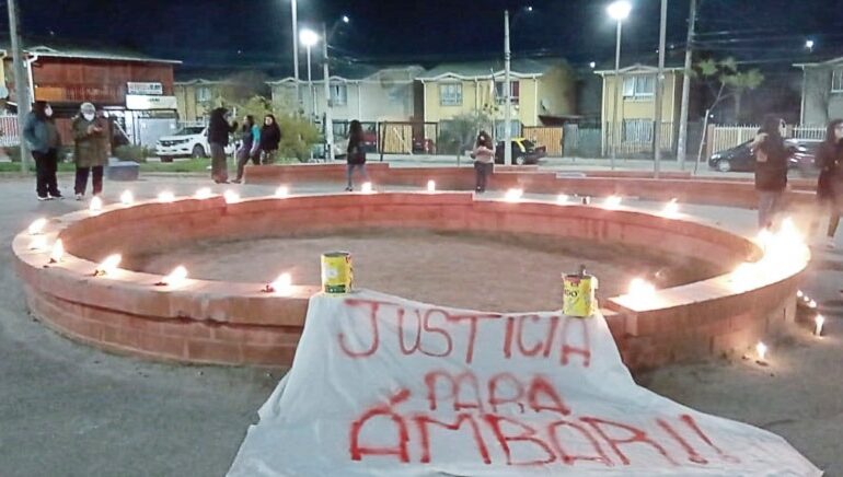 Cacerolazos en distintos puntos de Pudahuel para exigir justicia por muerte de Ámbar Cornejo