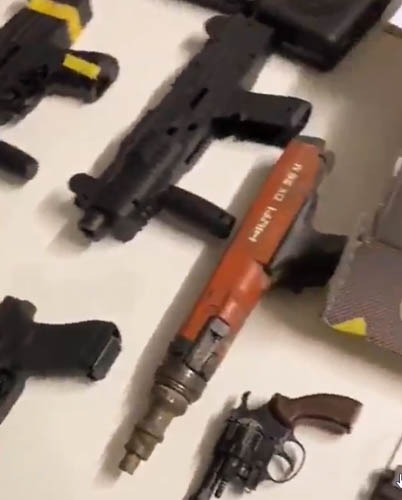 Una de las mayores incautaciones de armas de fuego se realiza en Pudahuel