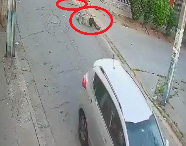 Vecina es atropellada en calle el Anillo de Pudahuel y se encuentra internada de gravedad