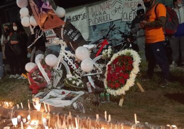 Ciclistas de Pudahuel rinden homenaje a Jorge Castro con "bicianimita"
