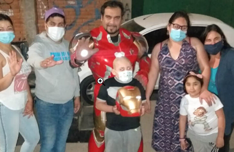 Se logra meta para el pequeño Alonso que padece una grave enfermedad en Pudahuel