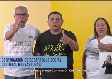 Organizaciones sociales de Pudahuel se suman a la franja televisiva del plebiscito