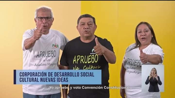 Organizaciones sociales de Pudahuel se suman a la franja televisiva del plebiscito