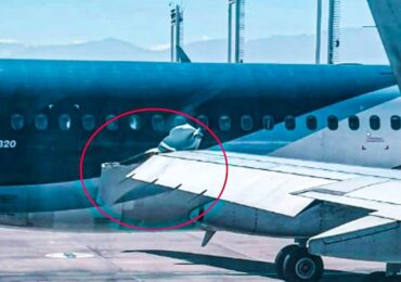 Dos aviones chocaron en la zona de embarque del aeropuerto de Pudahuel