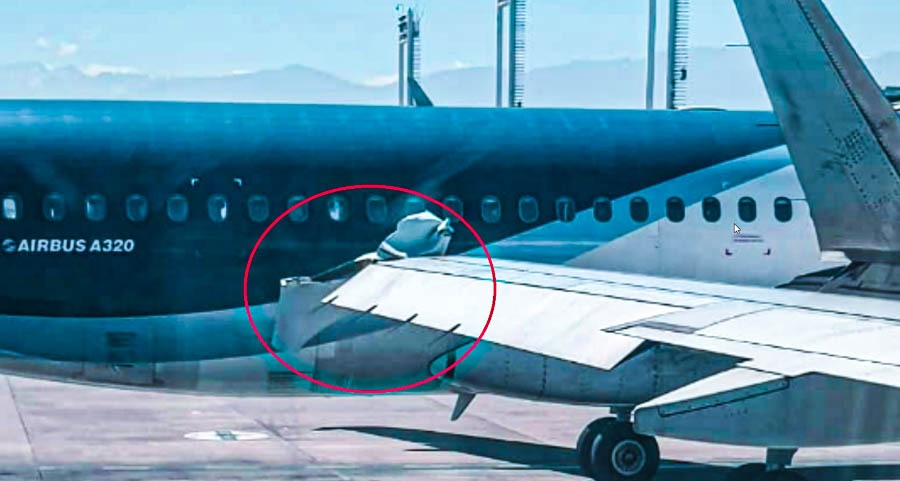 choque avion