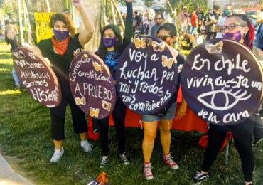 Con manifestaciones artísticas y barricadas Pudahuel conmemora el primer “aniversario” del 18-O