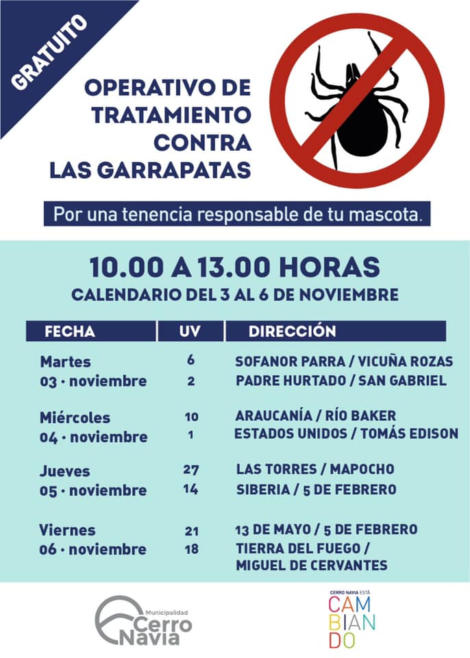 opertivo garrapatas