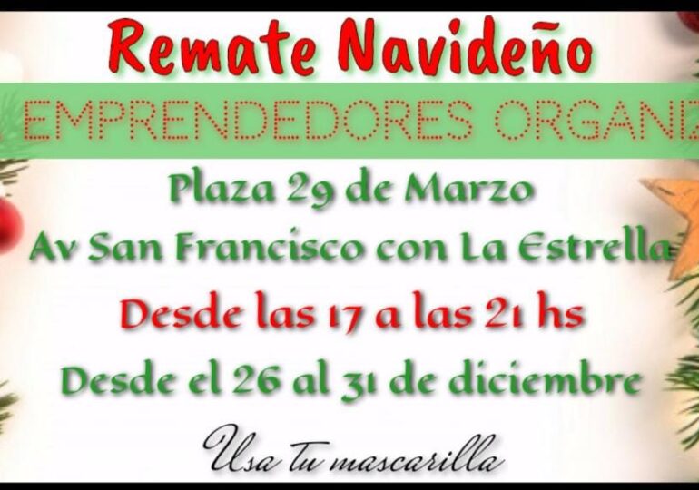 Feria Navideña Popular “Plaza 29 de Mayo” seguirá funcionando hasta el próximo jueves en Pudahuel