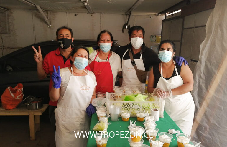 Cierra con éxito olla común Jaime Quilán que por nueve meses dio almuerzo solidario en Pudahue