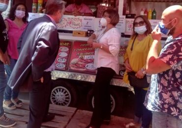 Mónica Sánchez y Alejandro Guillier comparten realidad de micropymes en Pudahuel