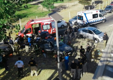 Accidente de tránsito causa conmoción en conductores y vecinos por la presencia masiva de personal policial en Pudahuel